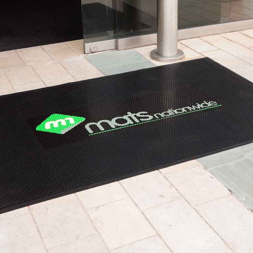 Personalized Logo Mat Carpet Outdoor Entrance Rubber Floor Mat